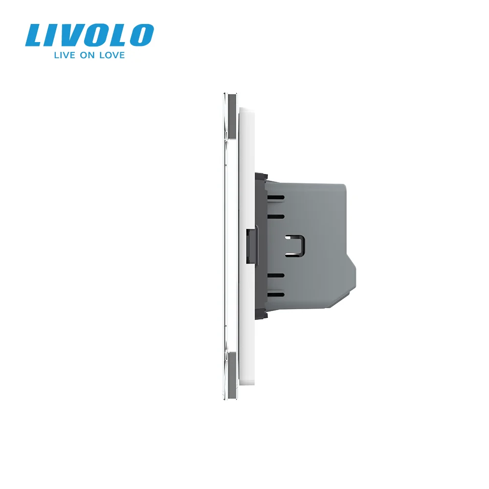 Сенсорный выключатель для штор Livolo (стандарт США) с панелью из закаленного стекла, черный, белый, золотой, серый, разноцветные варианты для современного дома и отеля
Сенсорный выключатель для штор Livolo (стандарт США) с панелью из закаленного стекла, черный, белый, золотой, серый, разноцветные варианты для современного дома и отеля