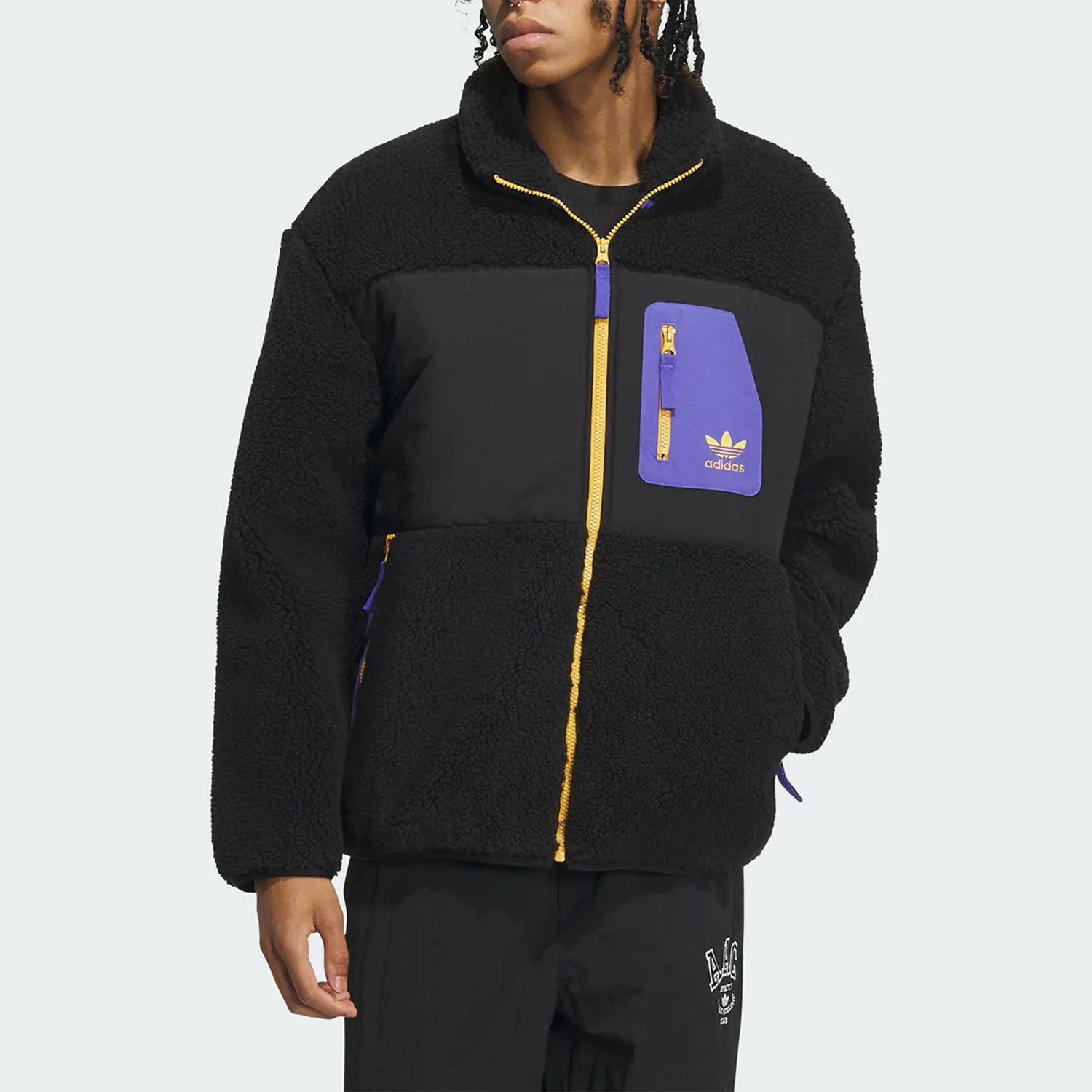 Adidas genuine clover men's imitation lamb wool sports jacket jacket IN0993
Adidas genuine clover men's imitation lamb wool sports jacket jacket IN0993