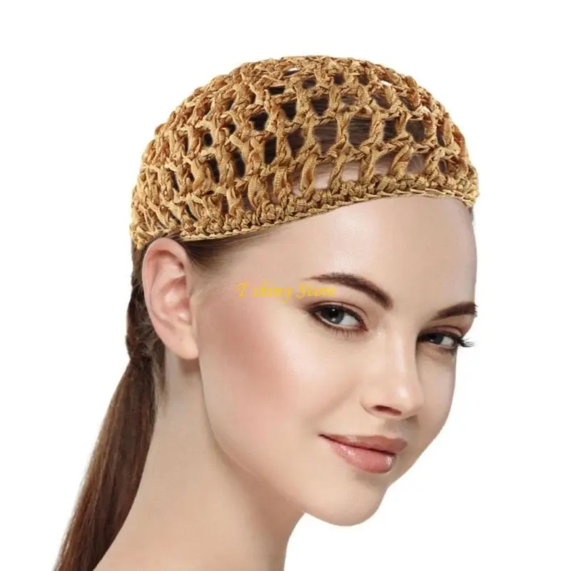 N58F Girls Pullover Hat Handwoven Hat with Handwoven Hair Net for Vacations Photo Props Headpiece Handmade Hat Headgear
N58F Girls Pullover Hat Handwoven Hat with Handwoven Hair Net for Vacations Photo Props Headpiece Handmade Hat Headgear