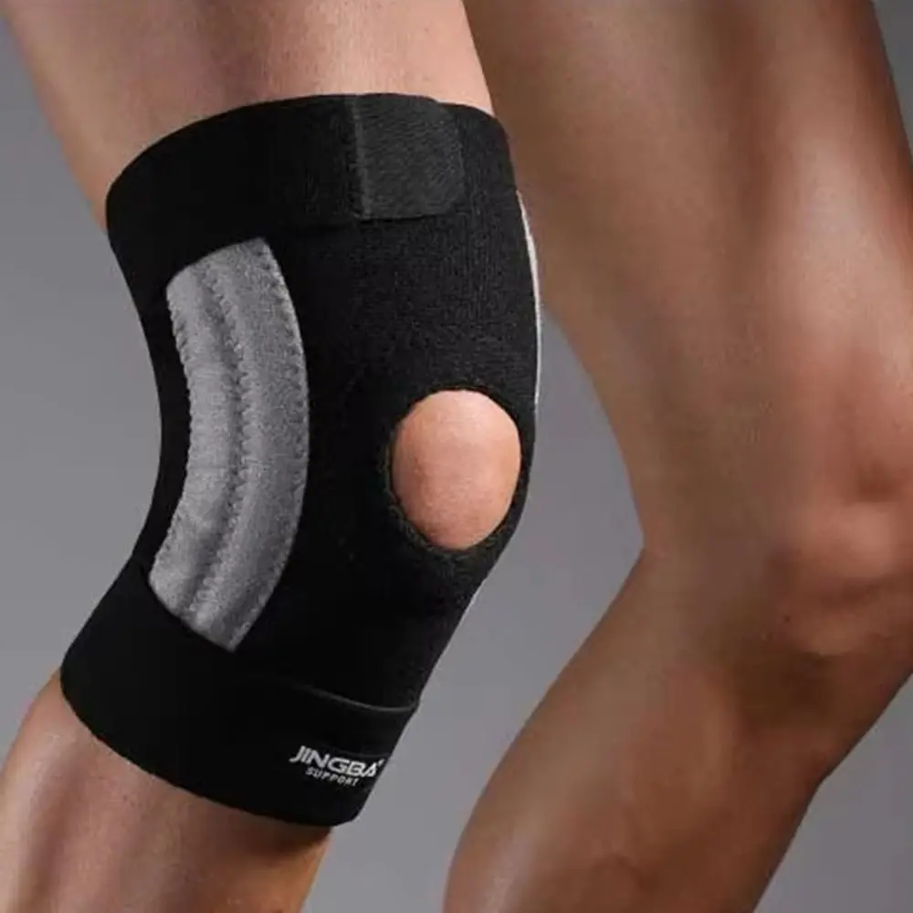 Elastic Adjustable Knee Pads Anti-slip Side Spring Fitness Knee Protector Comfortable Breathable Knee Brace Support Belt
Elastic Adjustable Knee Pads Anti-slip Side Spring Fitness Knee Protector Comfortable Breathable Knee Brace Support Belt