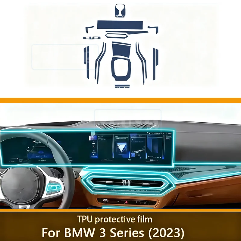 TPU Protective Film for BMW G20 G21 Series 3 2023 Car Interior Center Console Transparent Anti-scratch Repair Accessories
TPU Protective Film for BMW G20 G21 Series 3 2023 Car Interior Center Console Transparent Anti-scratch Repair Accessories