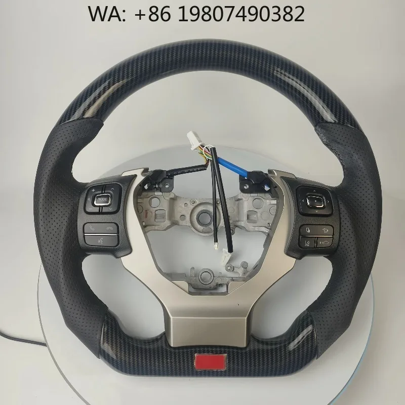 3/4 Spoke Carbon Fiber Leather Sport Steering Wheel With Shift Paddles Universal Auto Racing Interior Modification Part
3/4 Spoke Carbon Fiber Leather Sport Steering Wheel With Shift Paddles Universal Auto Racing Interior Modification Part