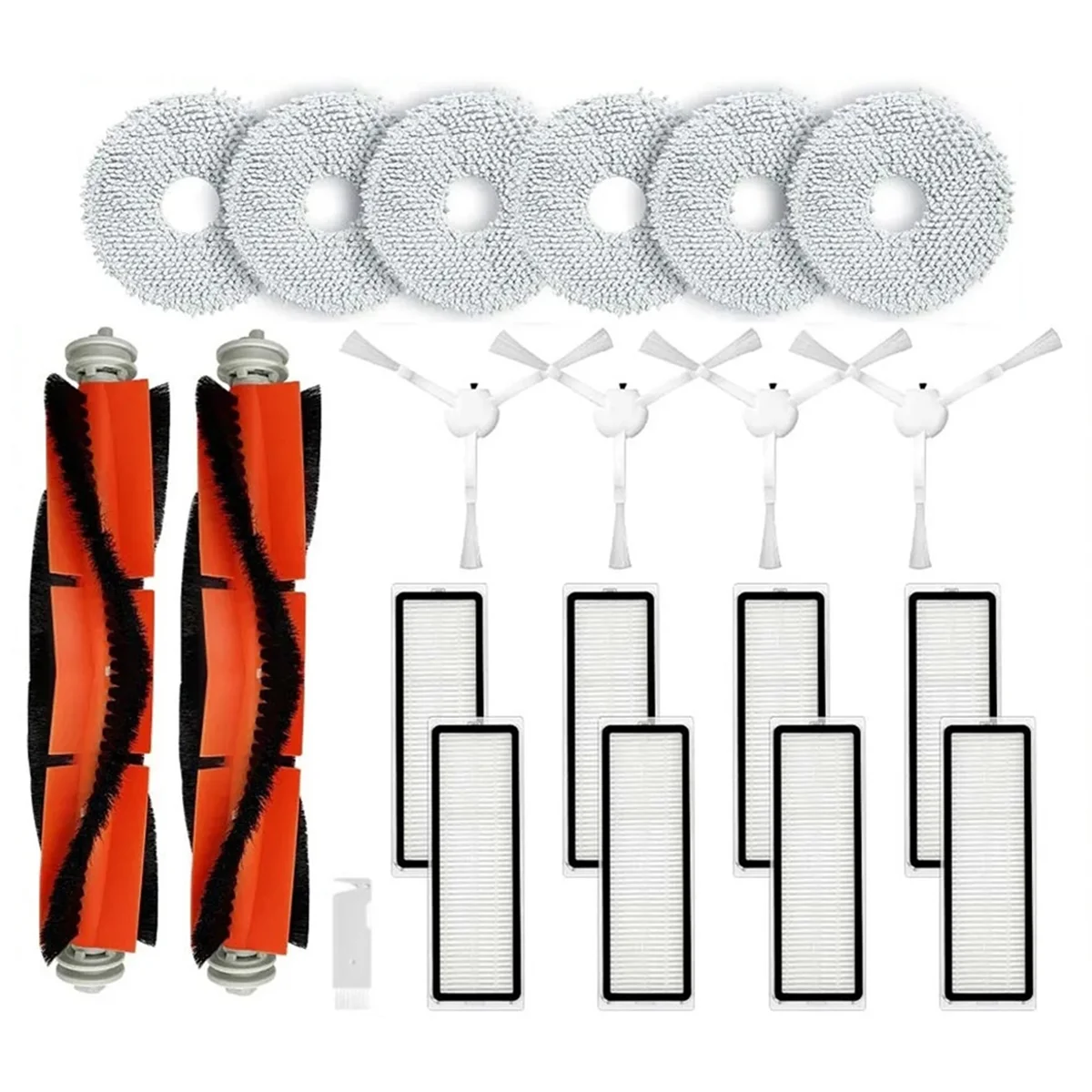 For Xiaomi Robot Vacuum S10+ / S10 Plus Vacuum Cleaner Accessories Main Side Brush Hepa Filter Mop Rag Cloth Spare Parts
For Xiaomi Robot Vacuum S10+ / S10 Plus Vacuum Cleaner Accessories Main Side Brush Hepa Filter Mop Rag Cloth Spare Parts