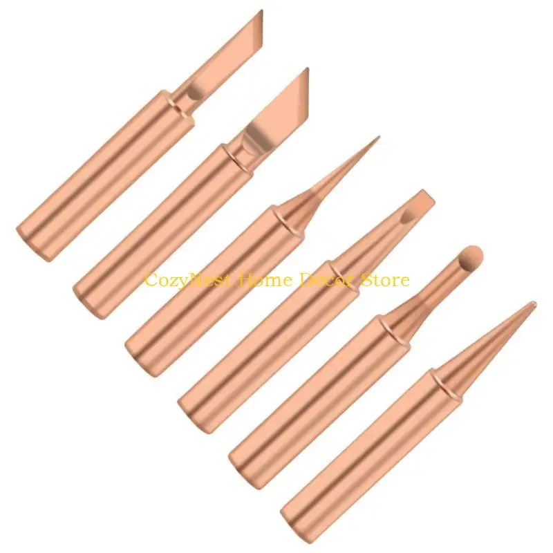 92MF Copper Soldering Tips leading frees Soldering Tips for Enhances Heat Conductivity
92MF Copper Soldering Tips leading frees Soldering Tips for Enhances Heat Conductivity