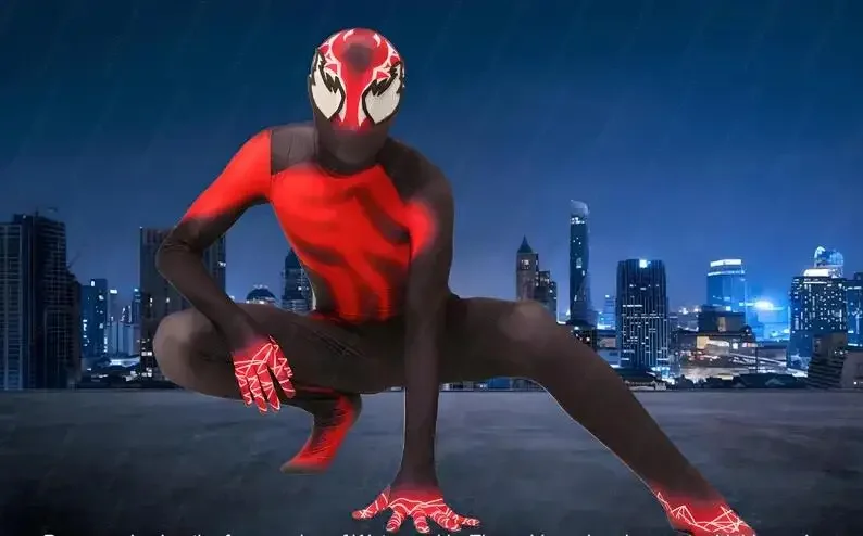 Halloween Hellfire Gala Spider Superhero Cosplay Costume Venom Spider Bodysuit Zentai Party Jumpsuits
Halloween Hellfire Gala Spider Superhero Cosplay Costume Venom Spider Bodysuit Zentai Party Jumpsuits