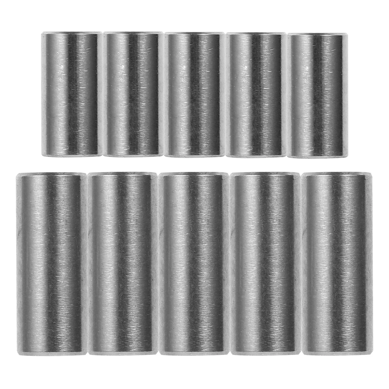 10 pcs Stainless Steel Coupling Nut Round Threaded Sleeve Rod Full Coarse Internal Thread High Strength For Indoor Outdoor Use
10 pcs Stainless Steel Coupling Nut Round Threaded Sleeve Rod Full Coarse Internal Thread High Strength For Indoor Outdoor Use