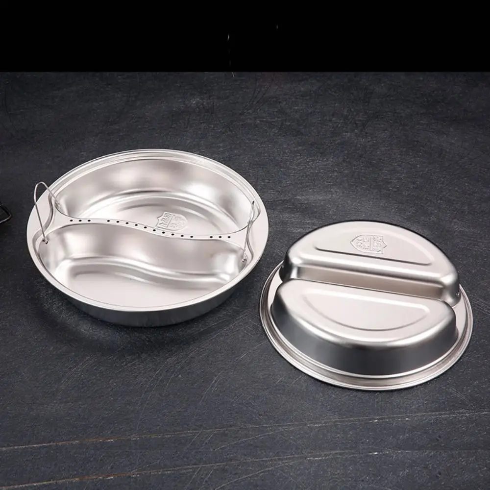 Stackable Divided Food Steamer Tray Round Space Saving Stainless Steel Steaming Basket Multifunctional with Handles
Stackable Divided Food Steamer Tray Round Space Saving Stainless Steel Steaming Basket Multifunctional with Handles