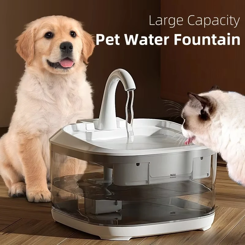 Silent Pet Water Dispenser Large-capacity Circulating Filtered Living Water Automatic Water Dispenser
Silent Pet Water Dispenser Large-capacity Circulating Filtered Living Water Automatic Water Dispenser