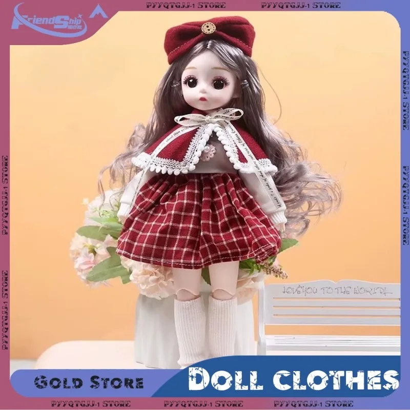 30 см комплект мини-одежды для кукол, милые DIY 1/6 BJD куклы, платья, аксессуары для костюмов, модный дизайн, очаровательные детские игрушки, подарки
30 см комплект мини-одежды для кукол, милые DIY 1/6 BJD куклы, платья, аксессуары для костюмов, модный дизайн, очаровательные детские игрушки, подарки