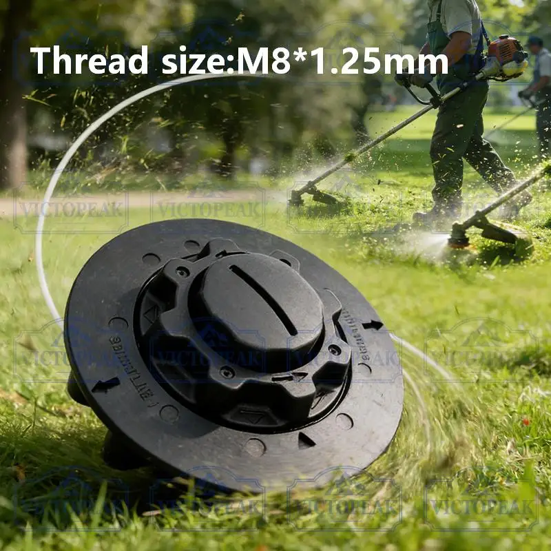 M8*1.25mm Gardening Tool Accessories Durable Grass Trimmer Head C5-2 Type For Brush Cutter Spare Parts
M8*1.25mm Gardening Tool Accessories Durable Grass Trimmer Head C5-2 Type For Brush Cutter Spare Parts