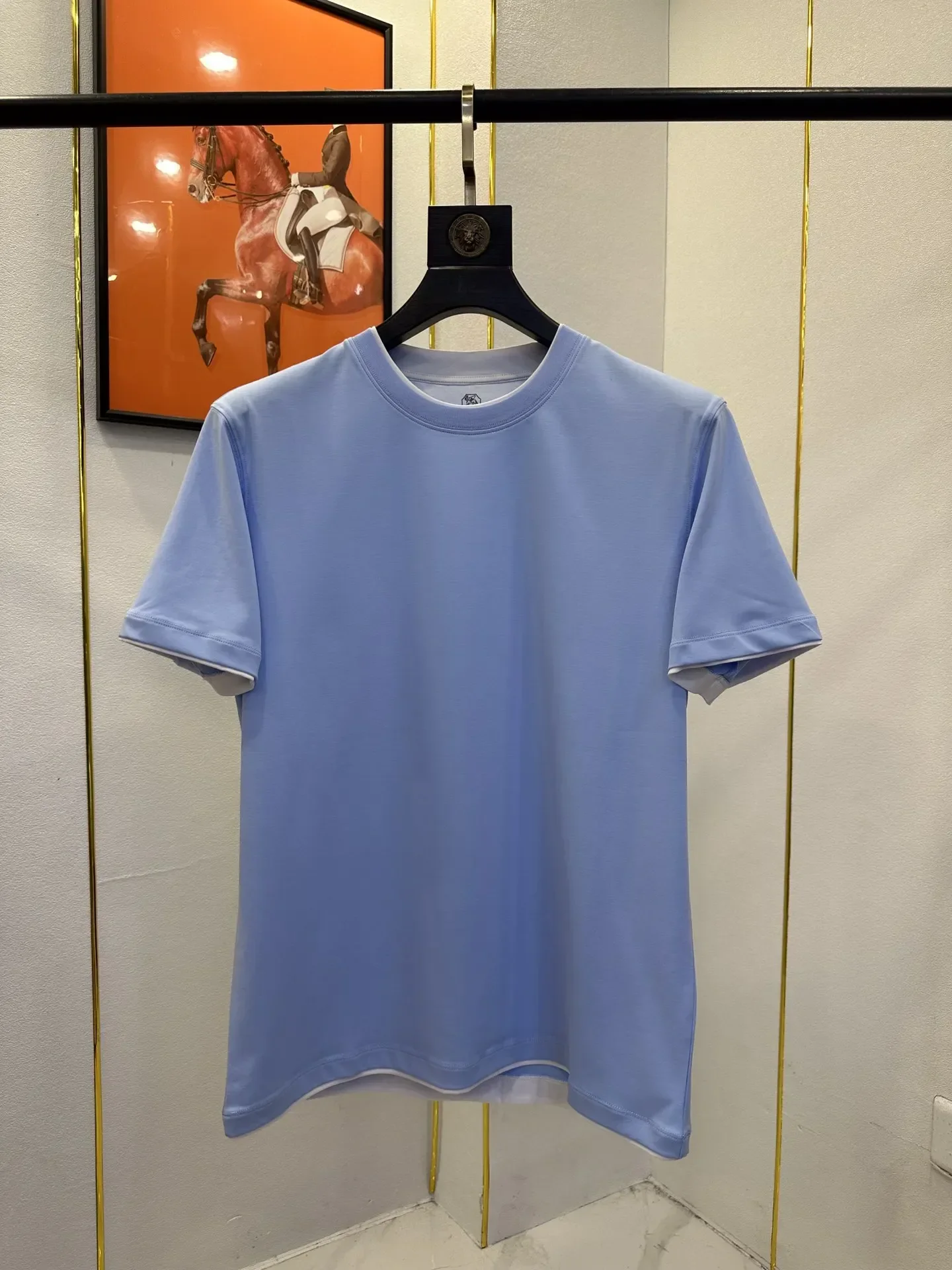 2025 DIKU JING Spring New Men's Fashion Comfortable Cotton Breathable Fabric Casual Color Two Tone Hat T-shir M-3Xl
2025 DIKU JING Spring New Men's Fashion Comfortable Cotton Breathable Fabric Casual Color Two Tone Hat T-shir M-3Xl