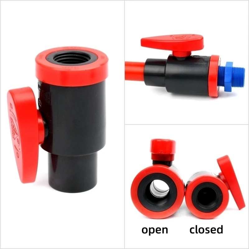 1~5PCS 1/2"~1" Female Thread To 20/25/32mm UPVC Pipe Ball Valve Garden Irrigation Fittings Adapter Aquarium Fish Tank Connectors
1~5PCS 1/2"~1" Female Thread To 20/25/32mm UPVC Pipe Ball Valve Garden Irrigation Fittings Adapter Aquarium Fish Tank Connectors