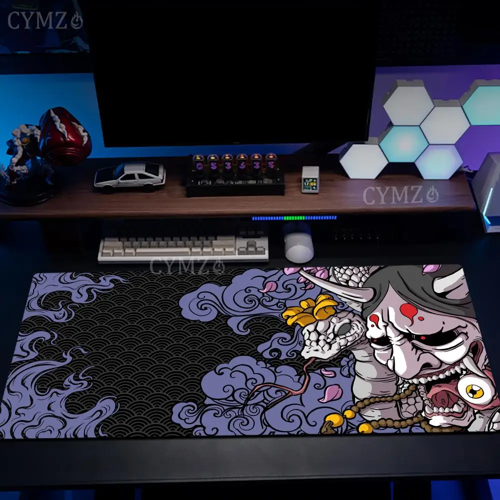Японский коврик для мыши с иллюстрацией дьявола, настольный коврик, нескользящий прочный аксессуар для ПК, игровые коврики, подходящие для офиса и игр 
Японский коврик для мыши с иллюстрацией дьявола, настольный коврик, нескользящий прочный аксессуар для ПК, игровые коврики, подходящие для офиса и игр
