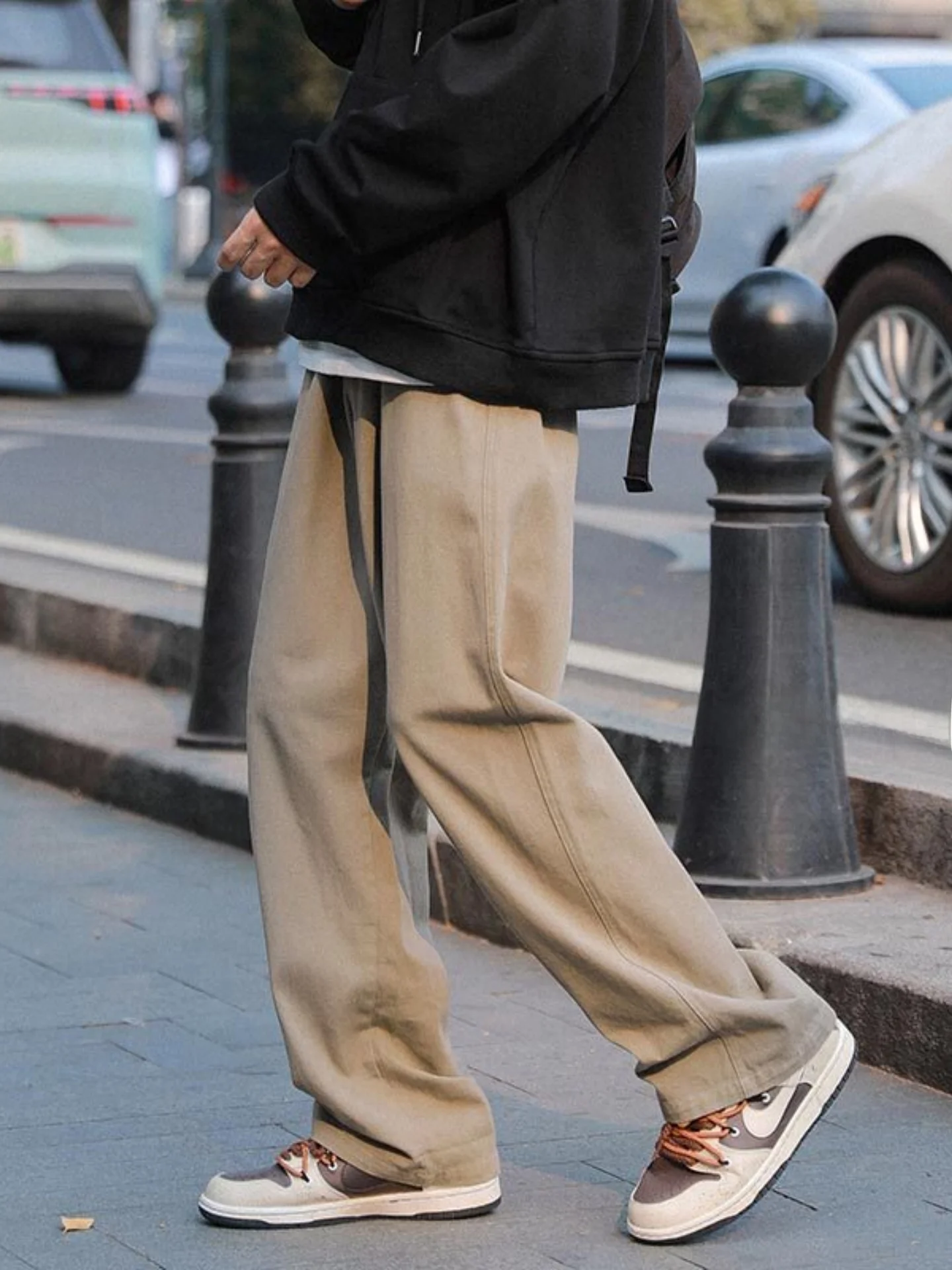 Loose Casual Men's Workwear Pants Straight Leg Wide Leg Spring Autumn New Japanese Cityboy Long Trousers Fashionable Youthful
Loose Casual Men's Workwear Pants Straight Leg Wide Leg Spring Autumn New Japanese Cityboy Long Trousers Fashionable Youthful