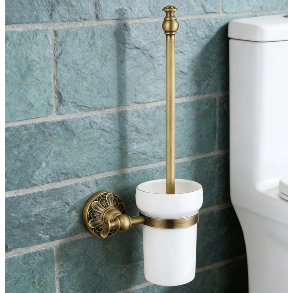 Антикварный настенный держатель для туалетной щетки для ванной комнаты, элегантный ретро-стиль
Антикварный настенный держатель для туалетной щетки для ванной комнаты, элегантный ретро-стиль