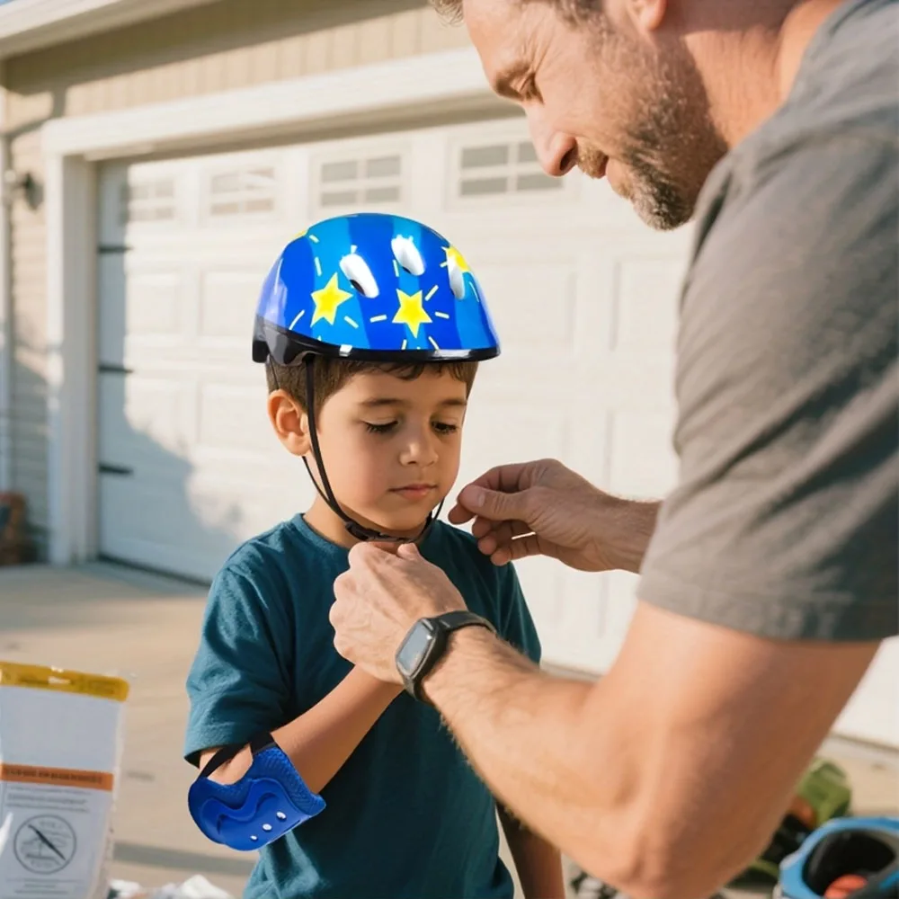 7 шт. детский шлем, регулируемый спортивный защитный комплект, наколенники, налокотники, запястья для мальчиков и девочек, велосипедный шлем для катания на коньках, скутера
7 шт. детский шлем, регулируемый спортивный защитный комплект, наколенники, налокотники, запястья для мальчиков и девочек, велосипедный шлем для катания на коньках, скутера