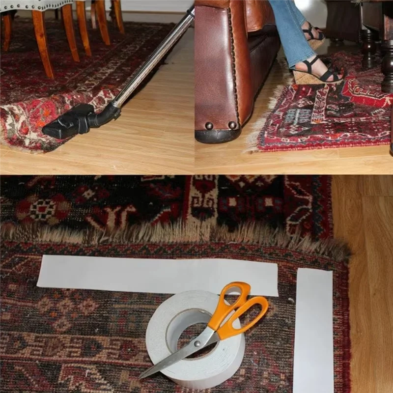 ABVG-50Mm Carpet Tape Double Sided For Area Rug Carpet Adhesive Removable Multi-Purpose Binding Tape Cloth Floor
ABVG-50Mm Carpet Tape Double Sided For Area Rug Carpet Adhesive Removable Multi-Purpose Binding Tape Cloth Floor