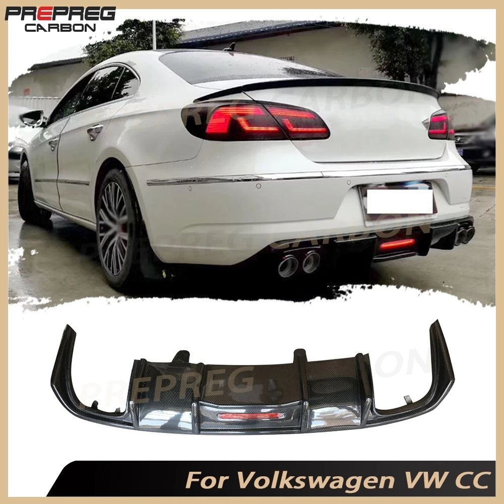 Carbon Fiber Rear Lip Diffuser Spoiler for Volkswagen VW CC 2013-2017 FRP Bumper Protector Car Styling Rear Diffuser Body Kits
Carbon Fiber Rear Lip Diffuser Spoiler for Volkswagen VW CC 2013-2017 FRP Bumper Protector Car Styling Rear Diffuser Body Kits