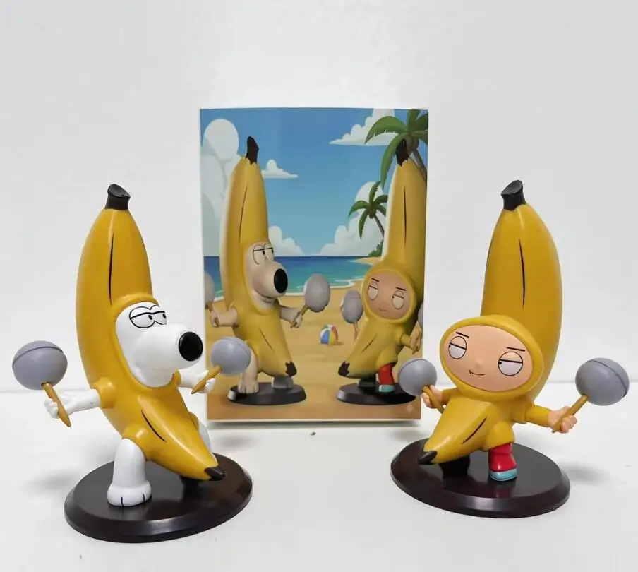 Коллекционная фигурка Banana Brian Family Guy, аниме-аксессуар, украшение для рабочего стола, декор для ПК, модная игрушка для взрослых коллекционеров
Коллекционная фигурка Banana Brian Family Guy, аниме-аксессуар, украшение для рабочего стола, декор для ПК, модная игрушка для взрослых коллекционеров