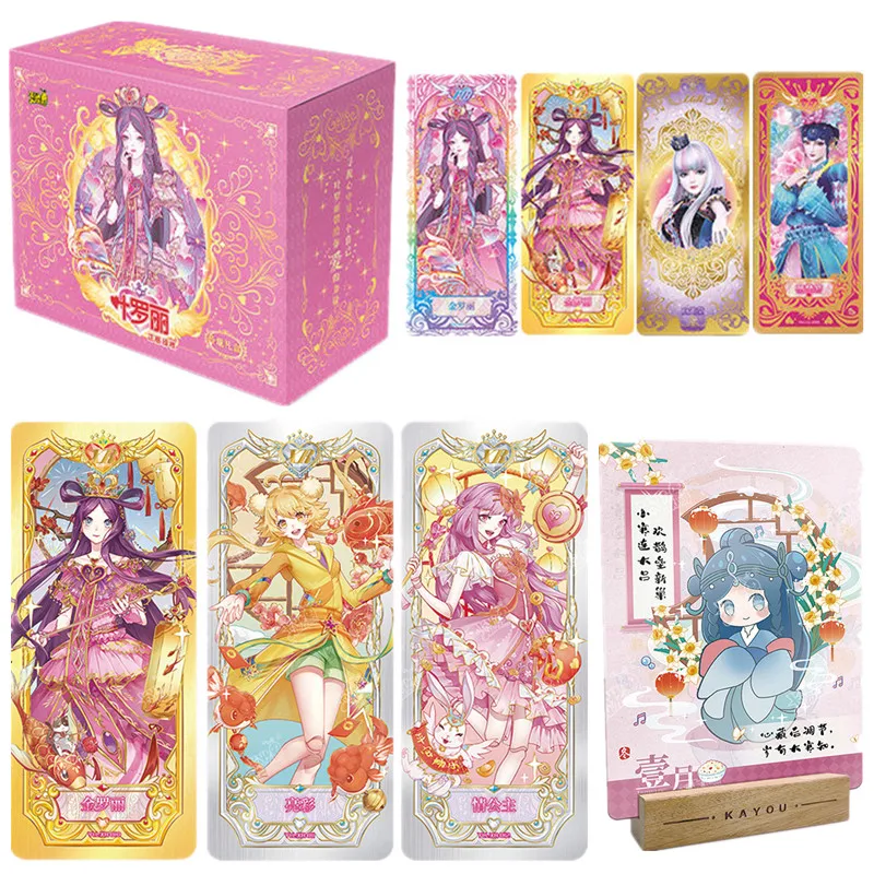 Коллекционная карточка KAYOU Ye Loli с кристаллами и бриллиантами, сумка XLR SSR LGR AR Fantasy 10, детский подарок, игрушка в подарок, редкие коллекции, коробка для карт
Коллекционная карточка KAYOU Ye Loli с кристаллами и бриллиантами, сумка XLR SSR LGR AR Fantasy 10, детский подарок, игрушка в подарок, редкие коллекции, коробка для карт