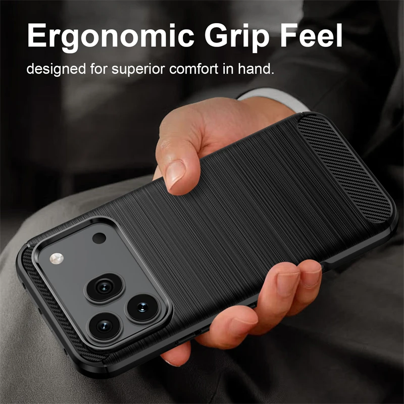 Full Cover For Honor 600 Case For Honor 600 Pro Anti-knock Shockproof Soft Silicone Carbon Fiber Back Cover For Honor 600 Case
Full Cover For Honor 600 Case For Honor 600 Pro Anti-knock Shockproof Soft Silicone Carbon Fiber Back Cover For Honor 600 Case