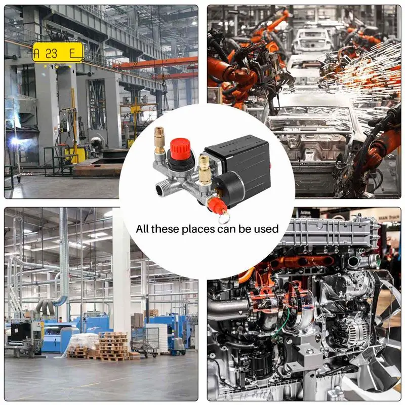A23E-175Psi 12Bar 230V 16A Air Compressor Pressure ON/OFF Switch Control Valve Knob
A23E-175Psi 12Bar 230V 16A Air Compressor Pressure ON/OFF Switch Control Valve Knob