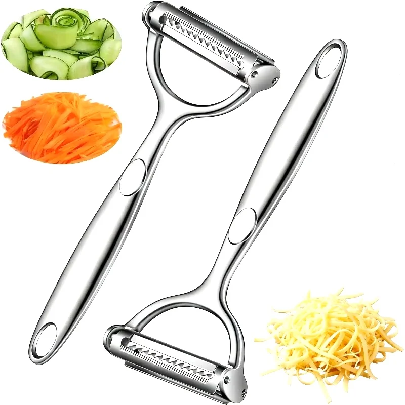 1/2Pcs Steel Vegetable Peeler Potato Peeler Multi-function Carrot Grater Fruit Tools Kitchen Accessories Cuisine Pelador
1/2Pcs Steel Vegetable Peeler Potato Peeler Multi-function Carrot Grater Fruit Tools Kitchen Accessories Cuisine Pelador