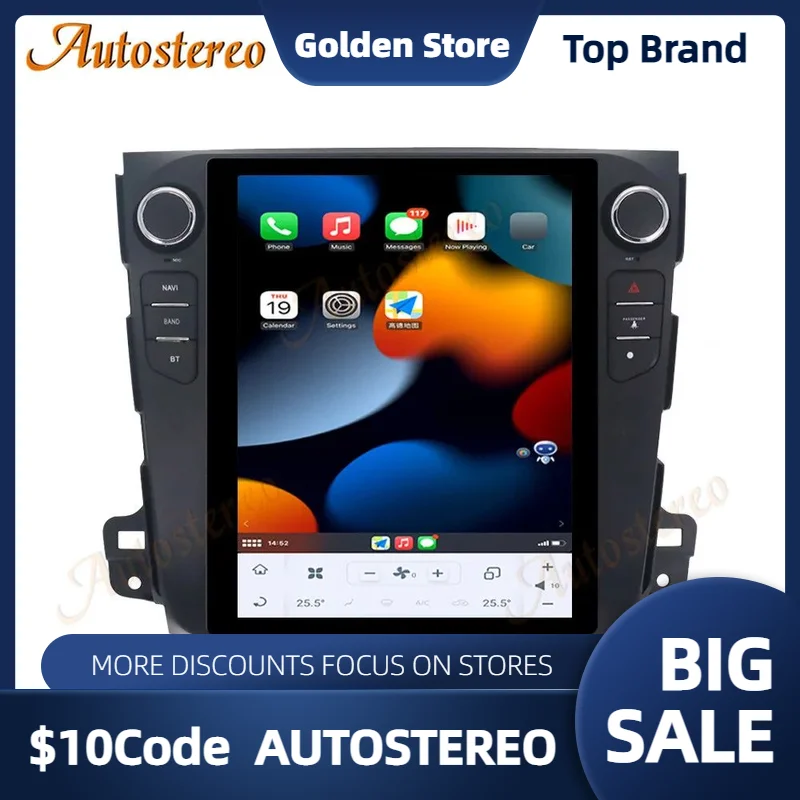 Carplay Android 11 Qualcomm 665 For Mitsubishi Outlander 2006-2012 Tesla Screen Car GPS Navigation Head Unit Multimedia Player
Carplay Android 11 Qualcomm 665 For Mitsubishi Outlander 2006-2012 Tesla Screen Car GPS Navigation Head Unit Multimedia Player