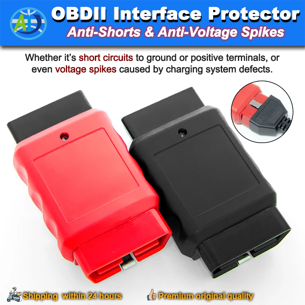 Защитный адаптер OBD2: Физическая и электрическая защита для интерфейса OBDII автомобиля, защита от короткого замыкания и скачков напряжения, коннектор.
Защитный адаптер OBD2: Физическая и электрическая защита для интерфейса OBDII автомобиля, защита от короткого замыкания и скачков напряжения, коннектор.