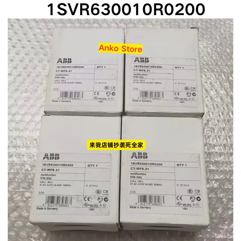 Совершенно новое оригинальное реле времени CT-MFS.21 1SVR630010R0200
Совершенно новое оригинальное реле времени CT-MFS.21 1SVR630010R0200