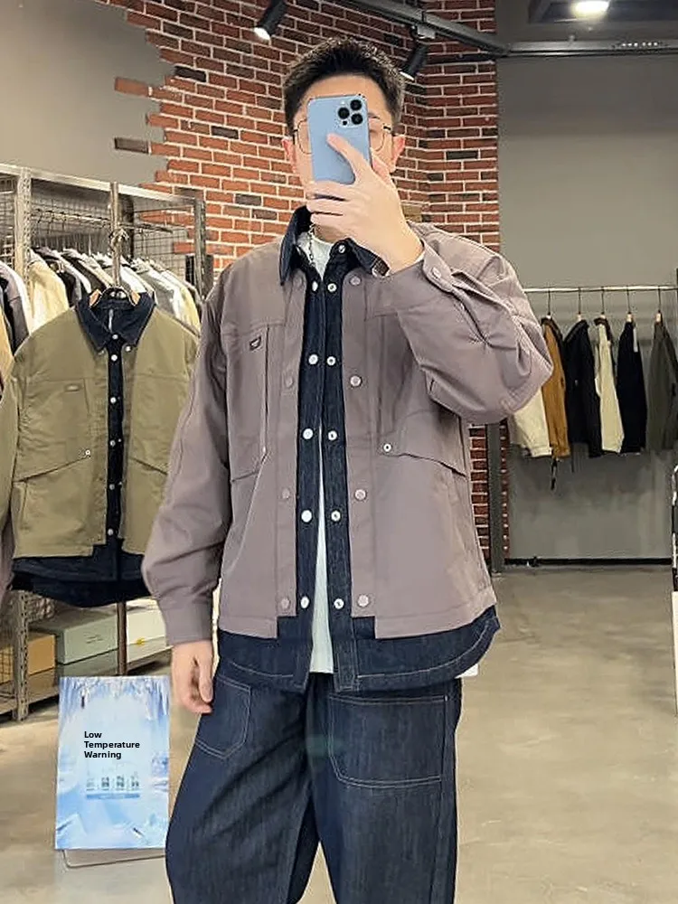 Повседневное мужское джинсовое пальто irt Jaet с воротником в стиле пэчворк, молодежная модная осенне-зимняя верхняя одежда, длинное пальто све с прямым подолом
Повседневное мужское джинсовое пальто irt Jaet с воротником в стиле пэчворк, молодежная модная осенне-зимняя верхняя одежда, длинное пальто све с прямым подолом