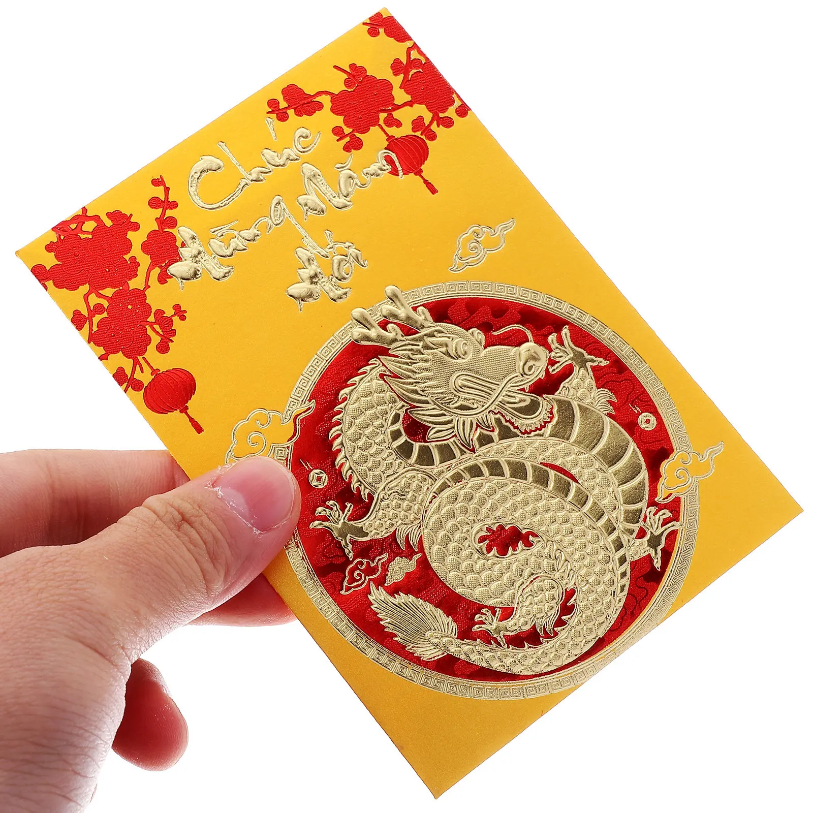 30 шт. праздничных красных конвертов в китайском стиле, красные пакеты на Год Дракона, новогодние денежные конверты на удачу, конверты для Весеннего фестиваля
30 шт. праздничных красных конвертов в китайском стиле, красные пакеты на Год Дракона, новогодние денежные конверты на удачу, конверты для Весеннего фестиваля