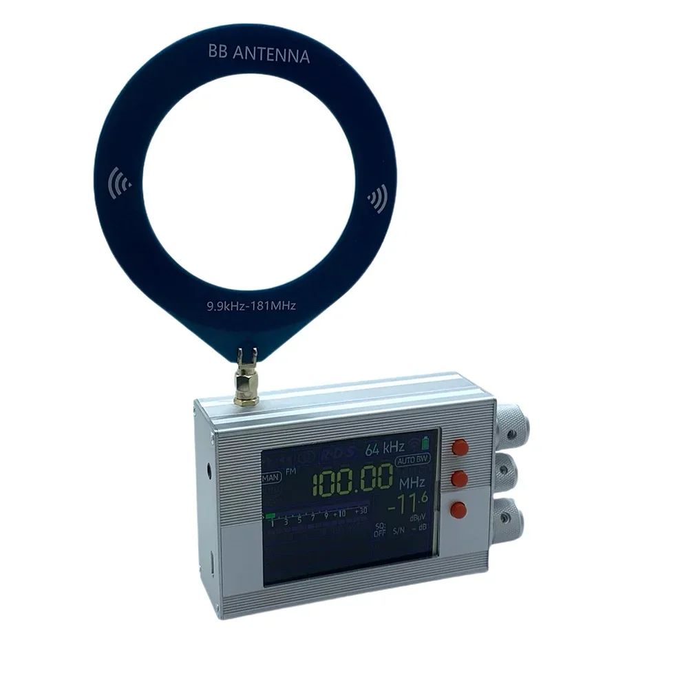 TEF6686 Полнодиапазонный радиоприемник FM/AM/короткая волна HF/LW, радиоприемник со встроенной антенной, HF/LW радиоприемник + Петля BB, тестовые инструменты антенны
TEF6686 Полнодиапазонный радиоприемник FM/AM/короткая волна HF/LW, радиоприемник со встроенной антенной, HF/LW радиоприемник + Петля BB, тестовые инструменты антенны