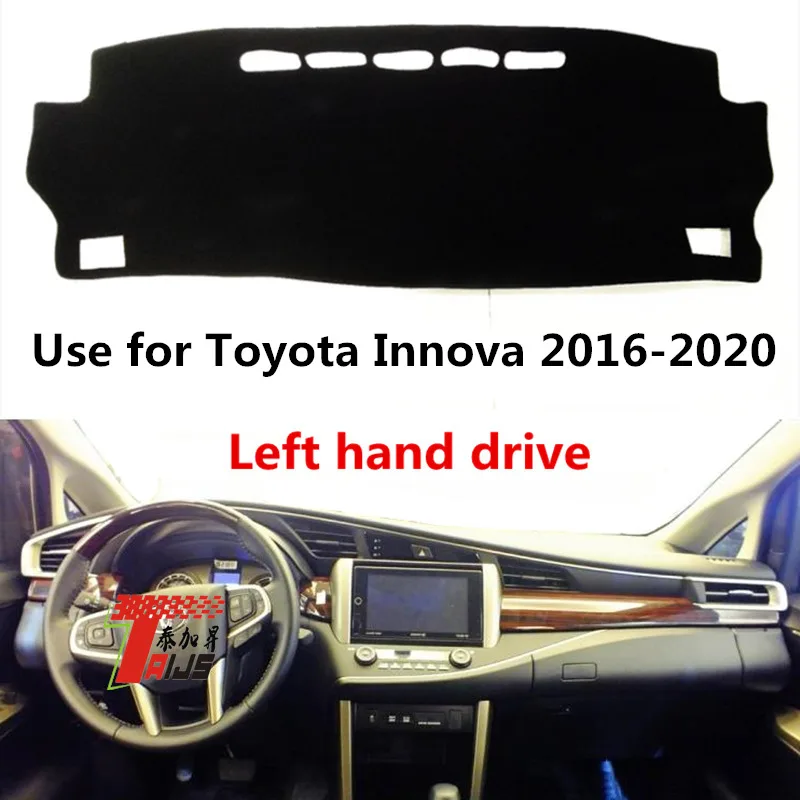 TAIJS Заводская Высококачественная фланелевая крышка приборной панели для Toyota Innova 2016-2020 левый руль
TAIJS Заводская Высококачественная фланелевая крышка приборной панели для Toyota Innova 2016-2020 левый руль