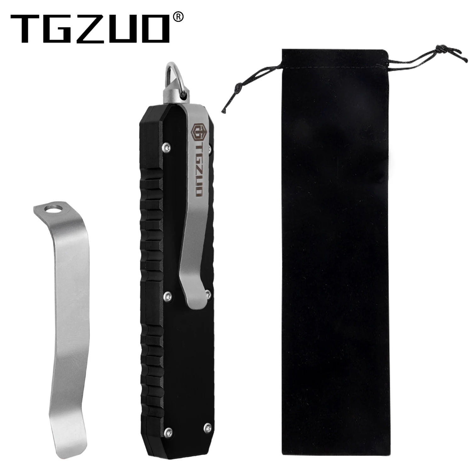 TGZUO Aluminum Alloy Handle Steel Blade Head Woodworking Outdoor Hand Tool With clip BLACK
TGZUO Aluminum Alloy Handle Steel Blade Head Woodworking Outdoor Hand Tool With clip BLACK