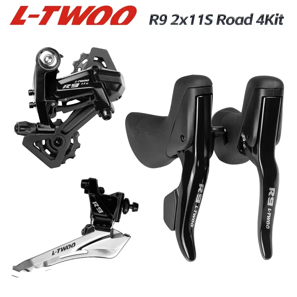 L-TWOO R9 2x11Speed,Road Bike Groupset, R/L Shifter,Rear Derailleurs,Clamp /Brazed Front Derailleurs 5800, R7000