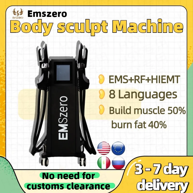 Электромагнитный стимулятор мышц Nova EMSZERO, оборудование для моделирования тела для салона, 6500 Вт, машина для скульптуры мышц
Электромагнитный стимулятор мышц Nova EMSZERO, оборудование для моделирования тела для салона, 6500 Вт, машина для скульптуры мышц