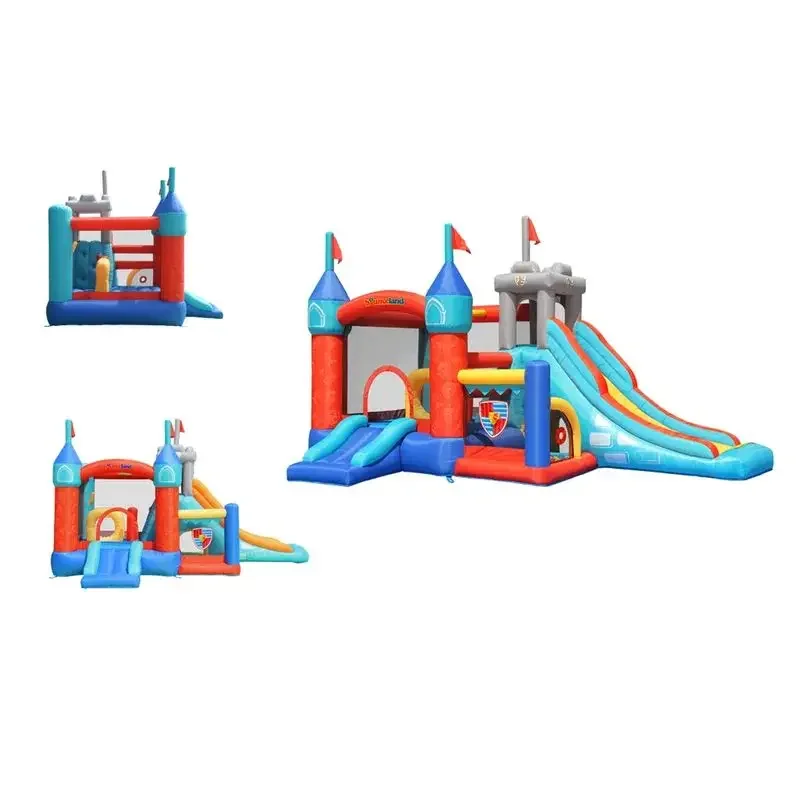 Custom Small Inflatable Bounce House with Slide PVC Kids Bouncy Play House Includes Blower & Repair Accessories Shipped by Sea
Custom Small Inflatable Bounce House with Slide PVC Kids Bouncy Play House Includes Blower & Repair Accessories Shipped by Sea