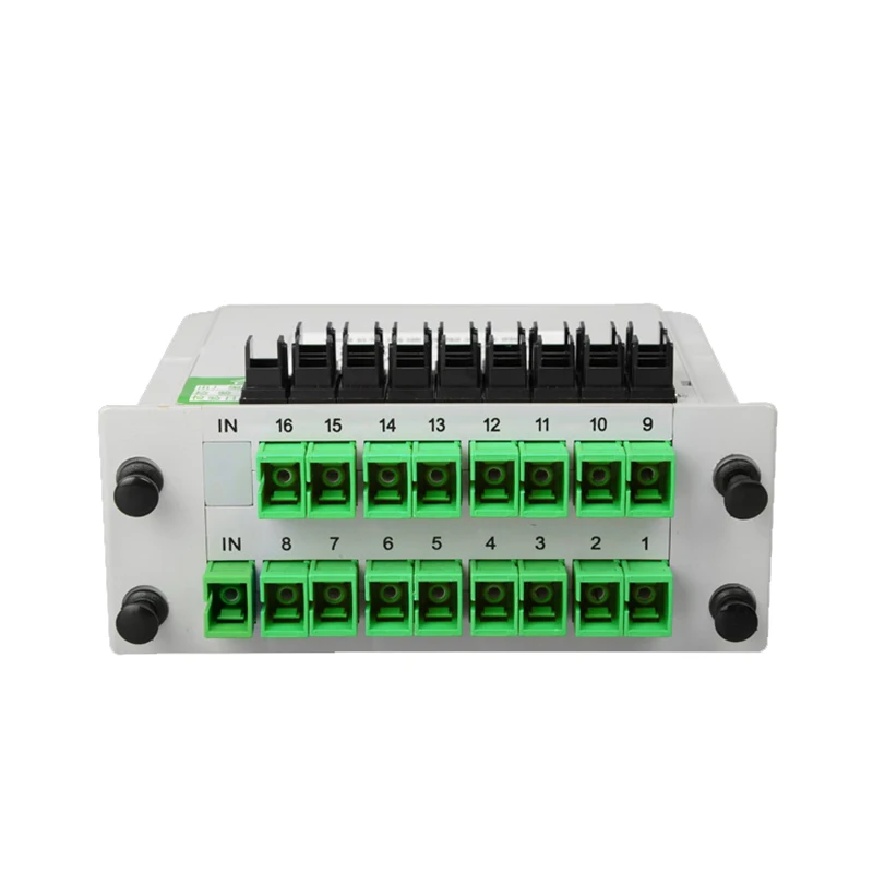 5 Pcs Fiber Optic PLC Splitter 1*8 1*16 Optical SC/UPC/APC Box Type Insert Distribution Connector
5 Pcs Fiber Optic PLC Splitter 1*8 1*16 Optical SC/UPC/APC Box Type Insert Distribution Connector