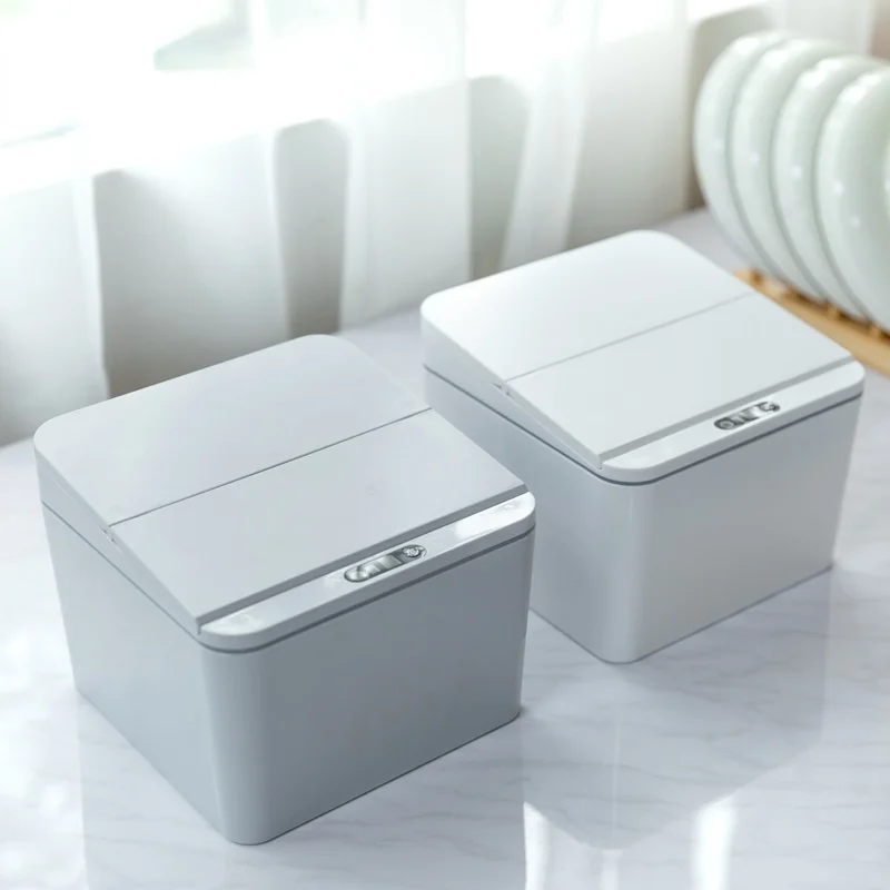 Kitchen Automatic Trash Can Living Room Bedside Table Trash Can With Cover Modern Minimalist Cubo De Basura Cleaning Tools
Kitchen Automatic Trash Can Living Room Bedside Table Trash Can With Cover Modern Minimalist Cubo De Basura Cleaning Tools