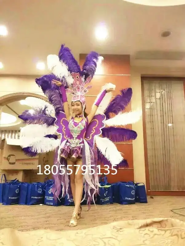 Samba Atmospheric Opening Dance Show Ostrich Hair Performance Costume Brazil Swift Tour Performance Costume
Samba Atmospheric Opening Dance Show Ostrich Hair Performance Costume Brazil Swift Tour Performance Costume