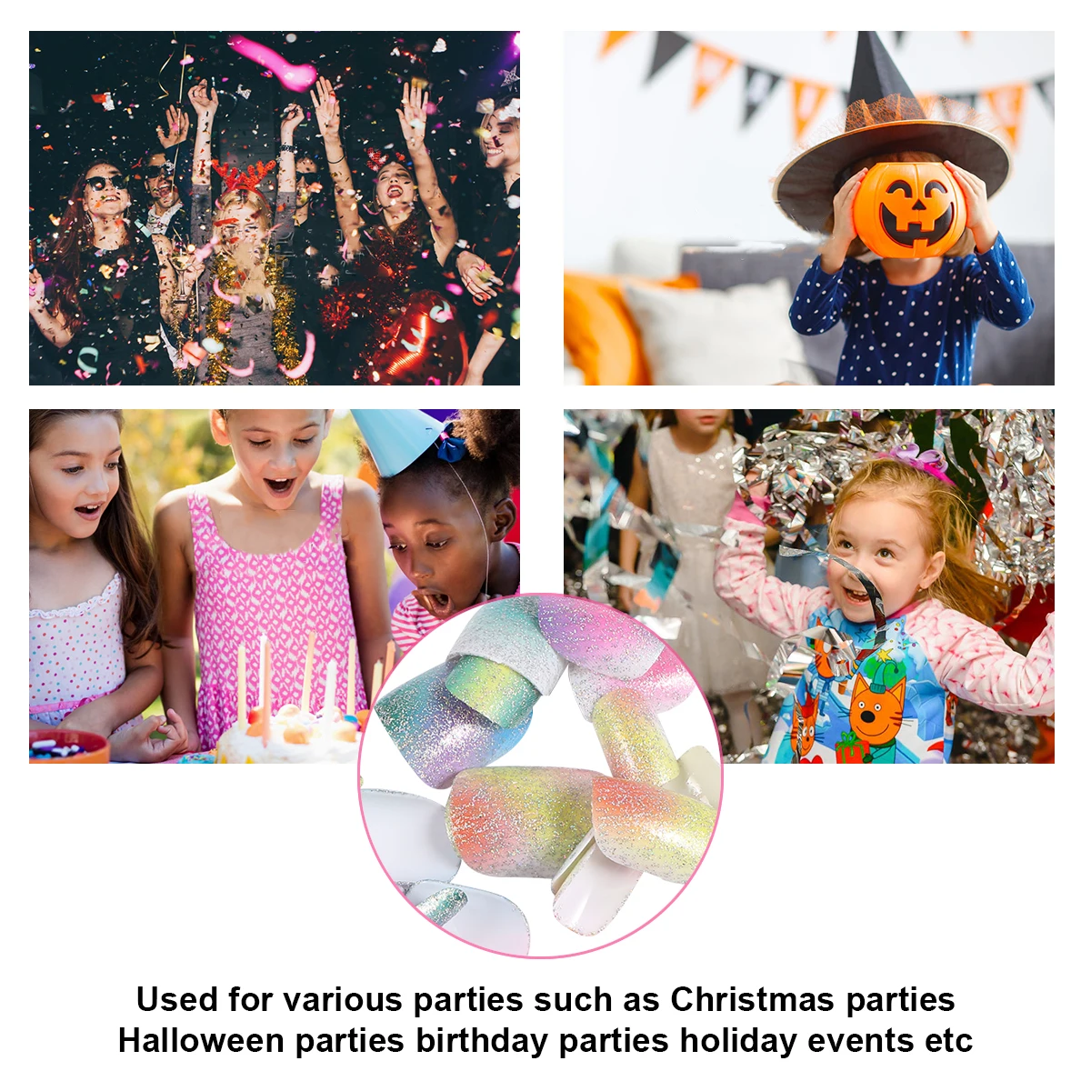48 Pcs Children Artificial Nails Easy ABS Strong Colorful Patterns DIY Nail Perfect Party Christmas Halloween Birthday Kids
48 Pcs Children Artificial Nails Easy ABS Strong Colorful Patterns DIY Nail Perfect Party Christmas Halloween Birthday Kids
