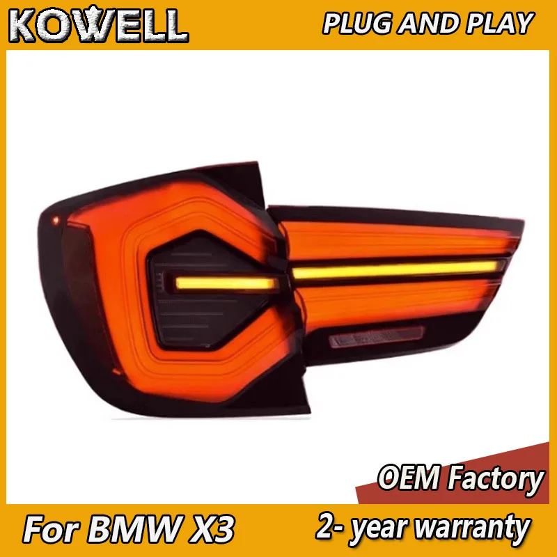 Car Styling for BMW X3 F25 Taillight 2010-2017 X3 F25 Tail Light Rear DRL Fog Brake Turn Signal Reversing
Car Styling for BMW X3 F25 Taillight 2010-2017 X3 F25 Tail Light Rear DRL Fog Brake Turn Signal Reversing