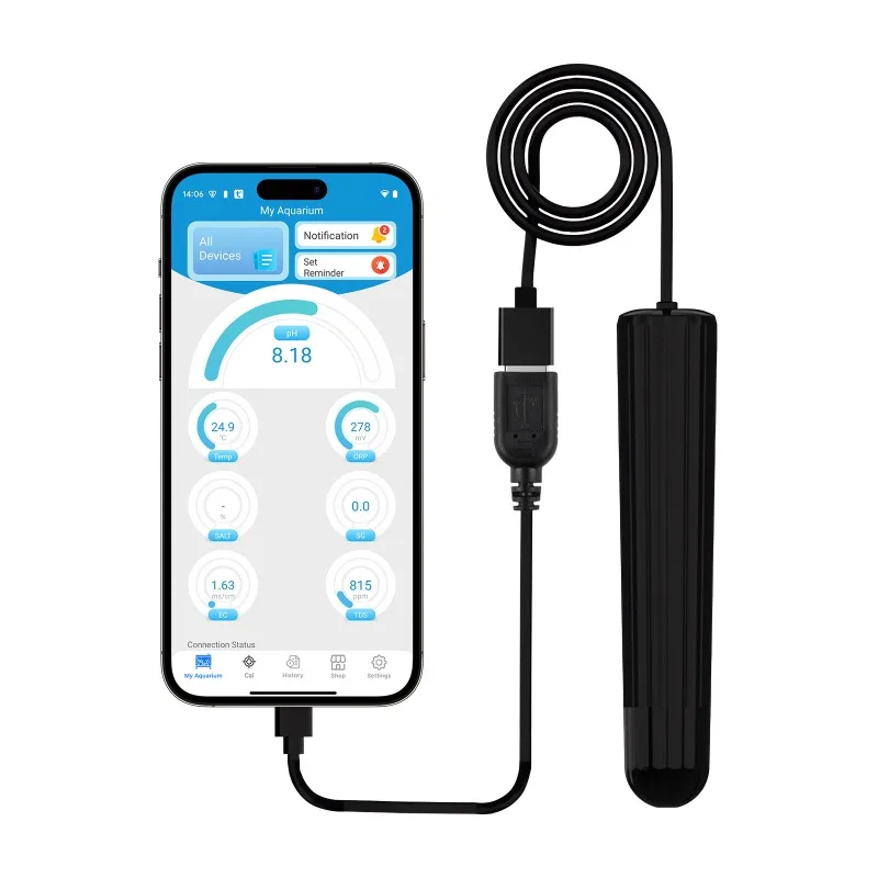 Multiparameter Smart Wifi Aquarium or Water test Kits Fish Pond Wasserqualitt Tester for Hotel Water Quality or
Multiparameter Smart Wifi Aquarium or Water test Kits Fish Pond Wasserqualitt Tester for Hotel Water Quality or
