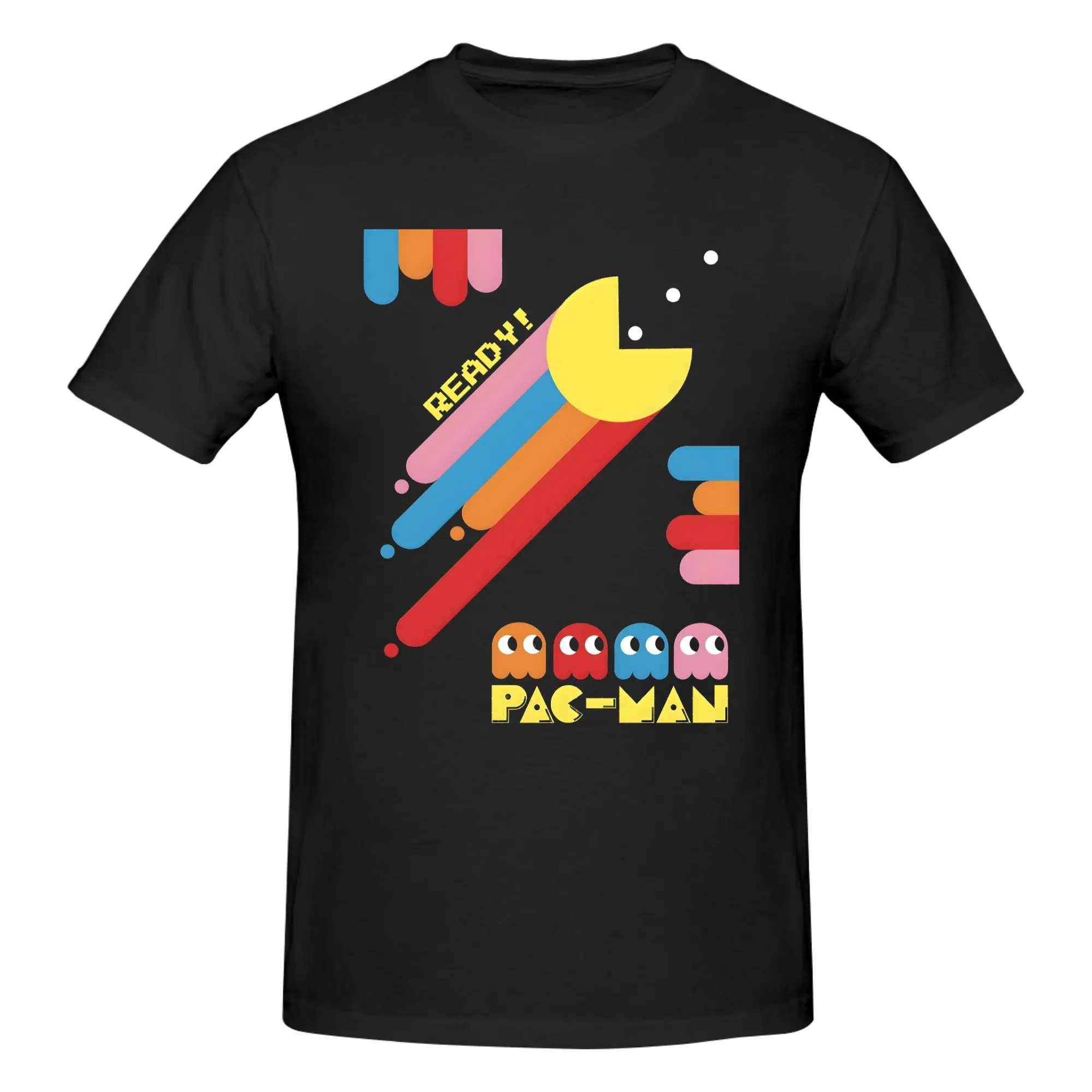 Футболки с изображением видеоигры Pac-Man, футболки из 100% хлопка, летняя футболка с круглым вырезом, повседневная одежда с короткими рукавами
Футболки с изображением видеоигры Pac-Man, футболки из 100% хлопка, летняя футболка с круглым вырезом, повседневная одежда с короткими рукавами