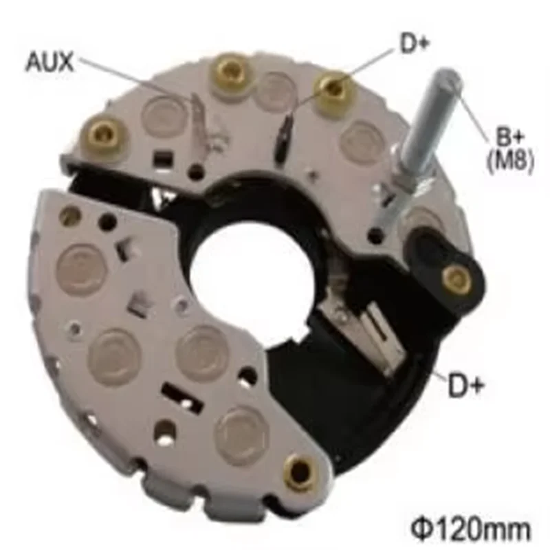 NEW HNROCK ALTERNATOR RECTIFIER 12426300 BHP121002 1127320700 1127320730 132103 139161 81116547 CQ1010674 CQ1080611 IBR351
NEW HNROCK ALTERNATOR RECTIFIER 12426300 BHP121002 1127320700 1127320730 132103 139161 81116547 CQ1010674 CQ1080611 IBR351