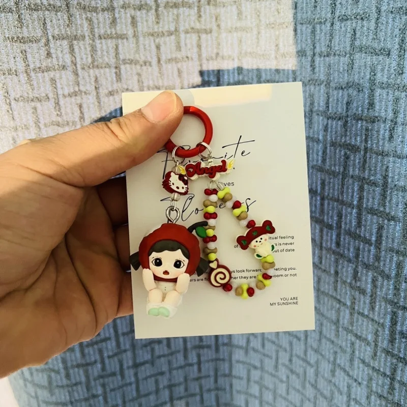Gorgeous Cartoon Crybaby Mobile Phone Lanyard Bag Pendant Decorative Chain Luxury Hand-painted Beads Keychain Strap bag charm
Gorgeous Cartoon Crybaby Mobile Phone Lanyard Bag Pendant Decorative Chain Luxury Hand-painted Beads Keychain Strap bag charm