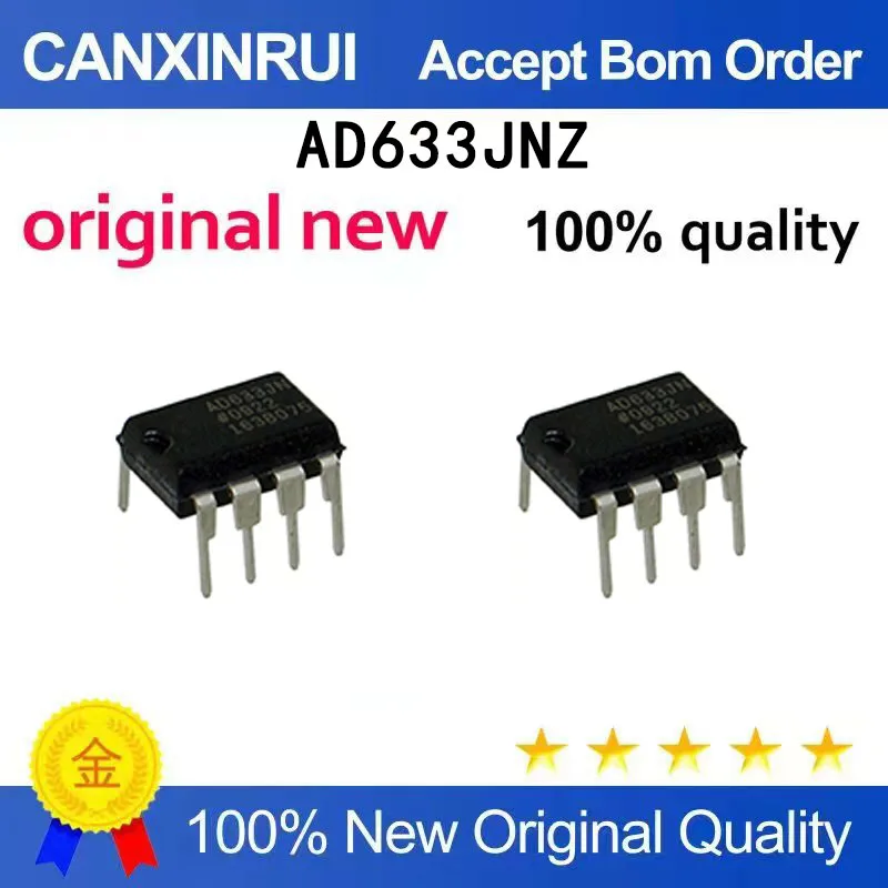 (5pcs-100pcs)New AD633JNZ silk screen AD633JN inline DIP8 analog multiplication divider chip IC
(5pcs-100pcs)New AD633JNZ silk screen AD633JN inline DIP8 analog multiplication divider chip IC