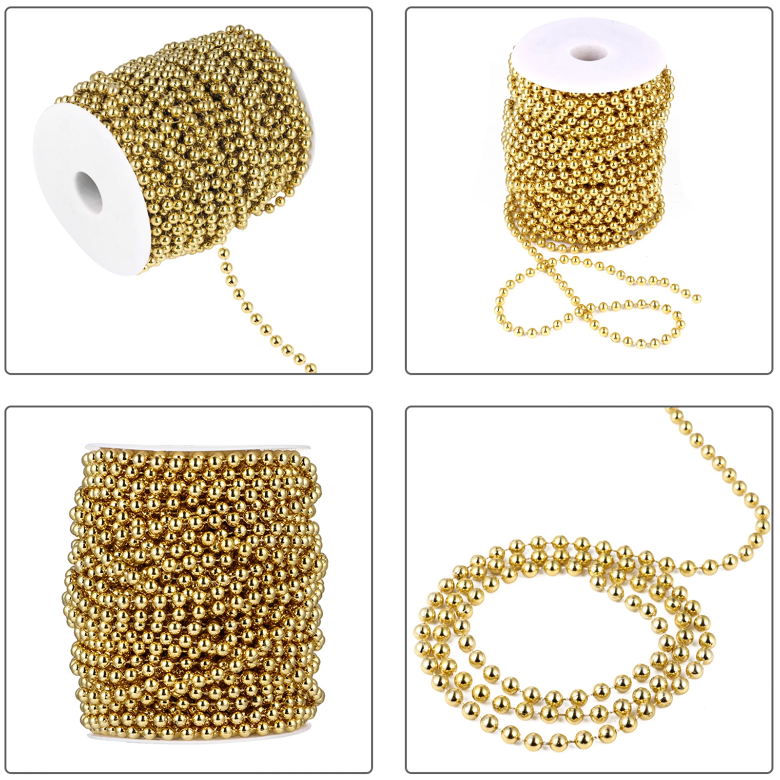 Bead Chain Decoration Faux Pearl Beads Strand Jewelry Necklace Curtain Wedding Crafts Plastic Garland Bride
Bead Chain Decoration Faux Pearl Beads Strand Jewelry Necklace Curtain Wedding Crafts Plastic Garland Bride