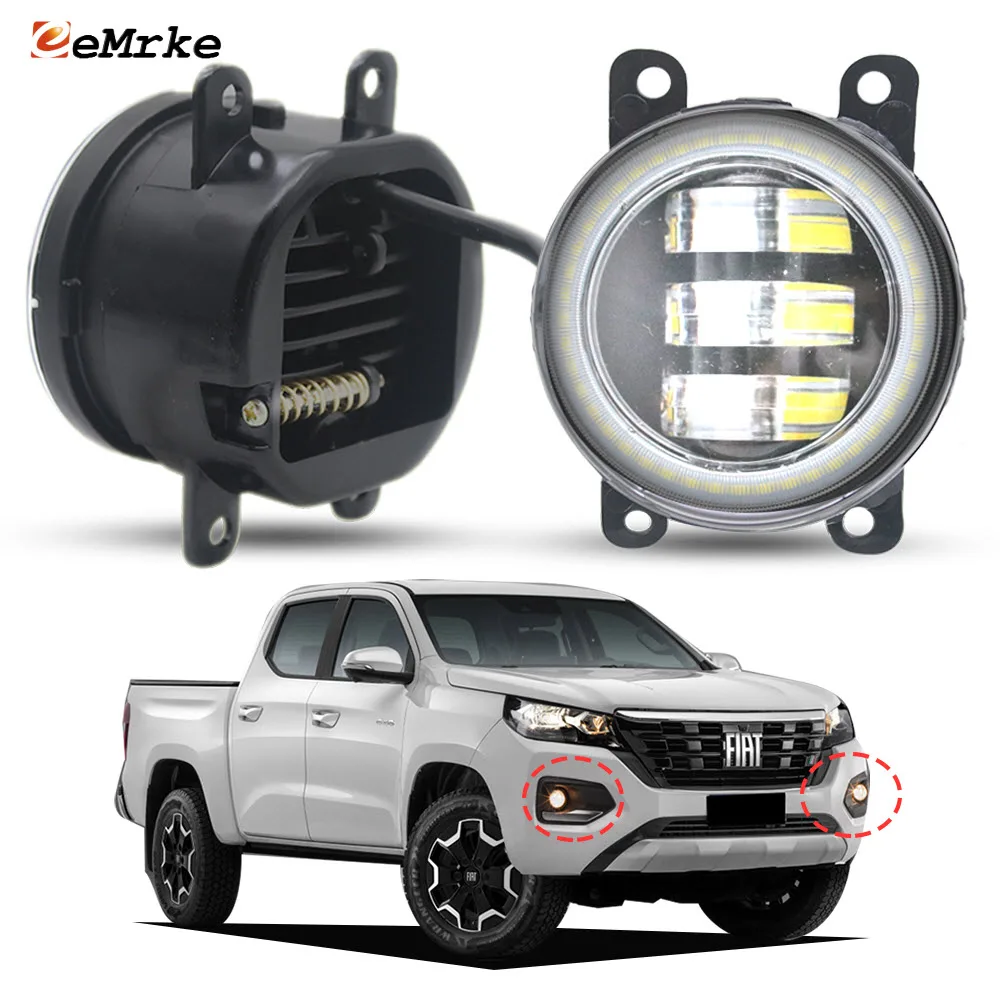 40 Вт передние светодиодные противотуманные фары Angel Eyes DRL 12 В для Fiat Titano 579 2024 2025 Автомобильные противотуманные фары дальнего света с линзами дневных ходовых огней
40 Вт передние светодиодные противотуманные фары Angel Eyes DRL 12 В для Fiat Titano 579 2024 2025 Автомобильные противотуманные фары дальнего света с линзами дневных ходовых огней